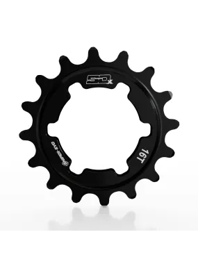 SD-X Sniper Evo Alloy Cog Black