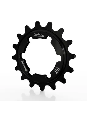 SD-X Sniper Evo Alloy Cog Black