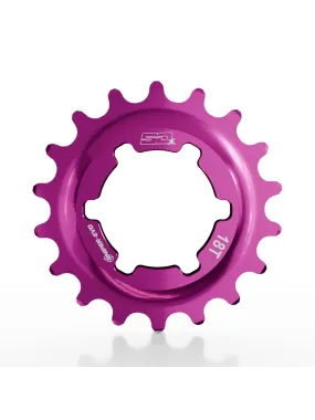 SD-X Sniper Evo Alloy Cog Pink