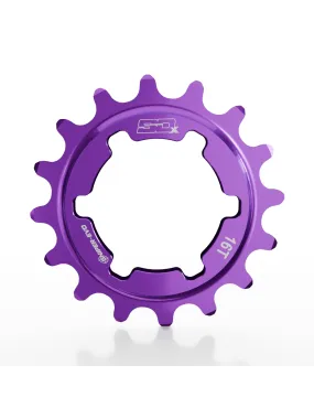 SD-X Sniper Evo Alloy Cog Purple