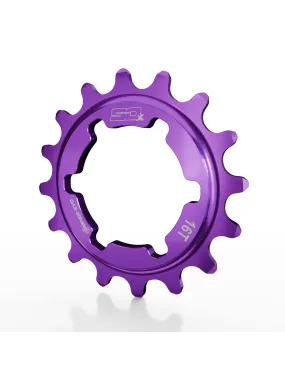 SD-X Sniper Evo Alloy Cog Purple