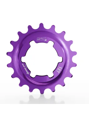 SD-X Sniper Evo Alloy Cog Purple