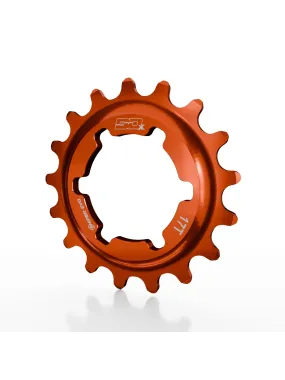 SD-X Sniper Evo Alloy Cog Orange