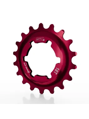 SD-X Sniper Evo Alloy Cog Red