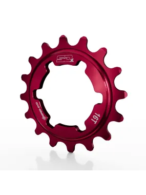 SD-X Sniper Evo Alloy Cog Red