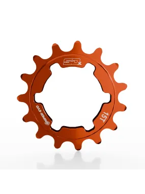 SD-X Sniper Evo Alloy Cog Orange