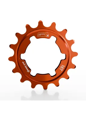 SD-X Sniper Evo Alloy Cog Orange