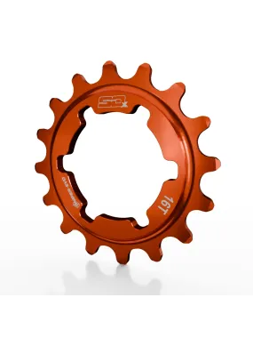 SD-X Sniper Evo Alloy Cog Orange