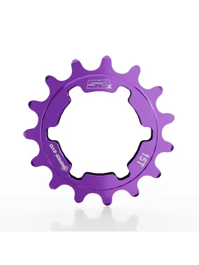 SD-X Sniper Evo Alloy Cog Purple