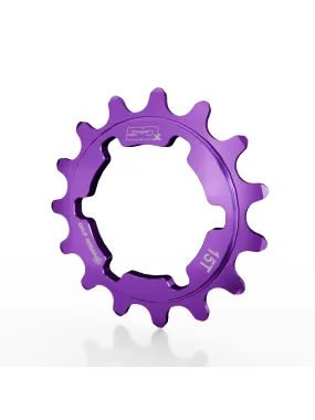 SD-X Sniper Evo Alloy Cog Purple