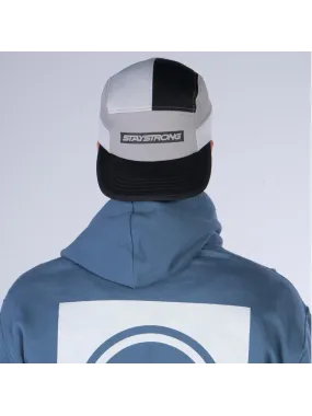 Stay Strong Faster 6 Panel Cap Grey