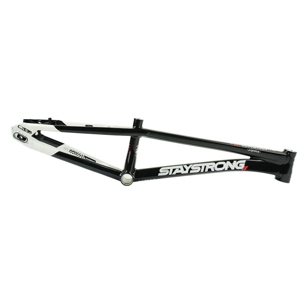 Stay Strong V5.1 BMX Race Frame Black/White