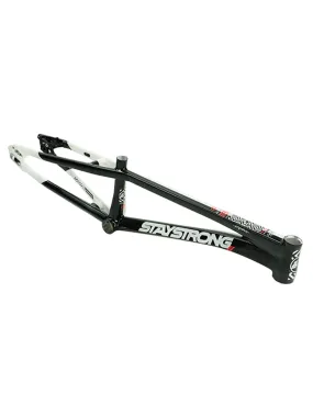 Stay Strong V5.1 BMX Race Frame Black/White