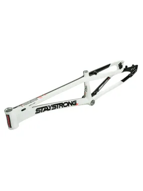 Stay Strong V5.1 BMX Race Frame Black/White