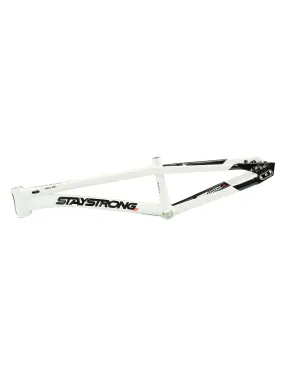 Stay Strong V5.1 BMX Race Frame Black/White