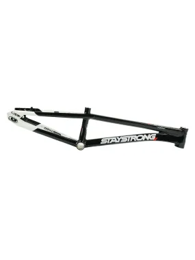 Stay Strong V5.1 BMX Race Frame Black/White
