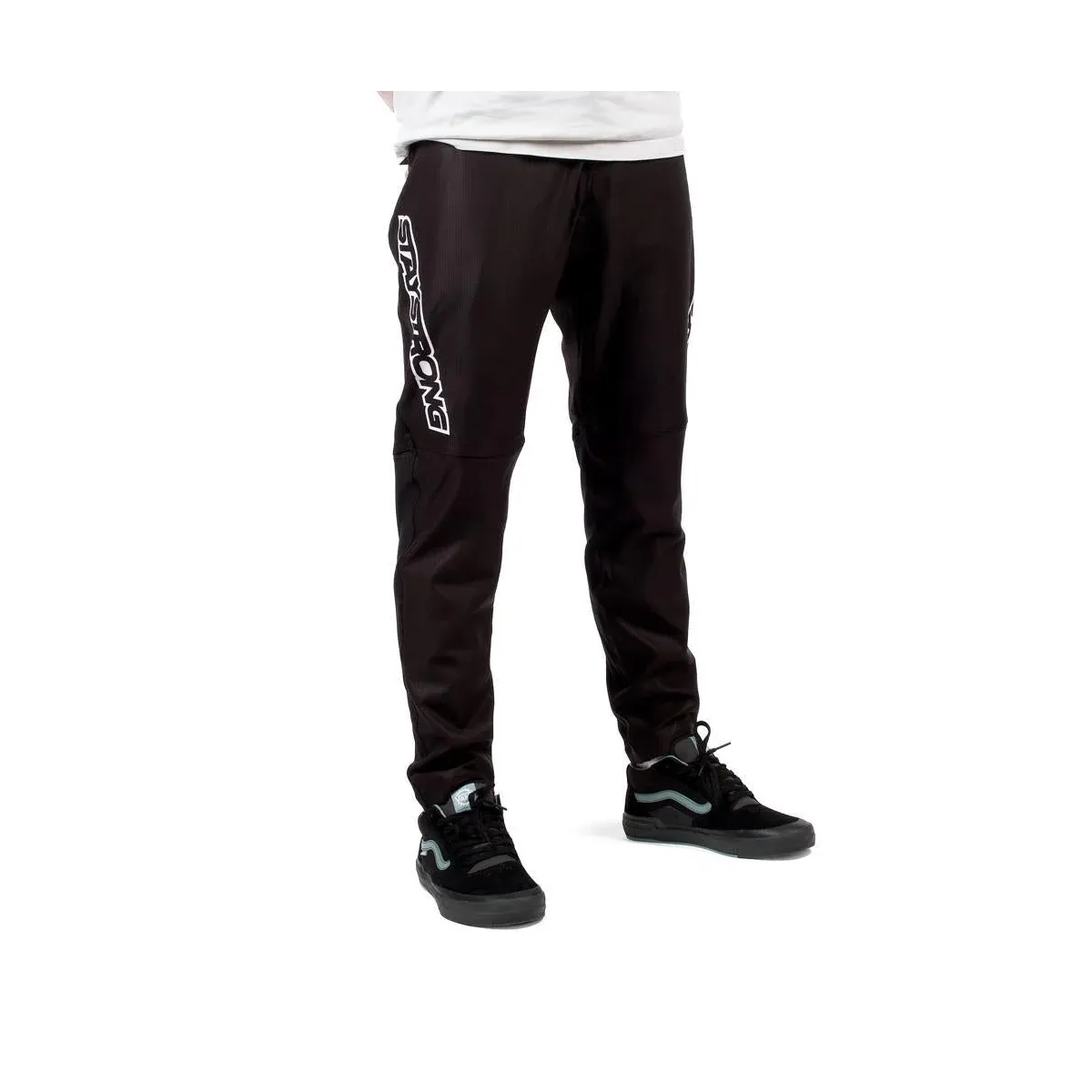 Stay Strong V3 Race Pants Black/White