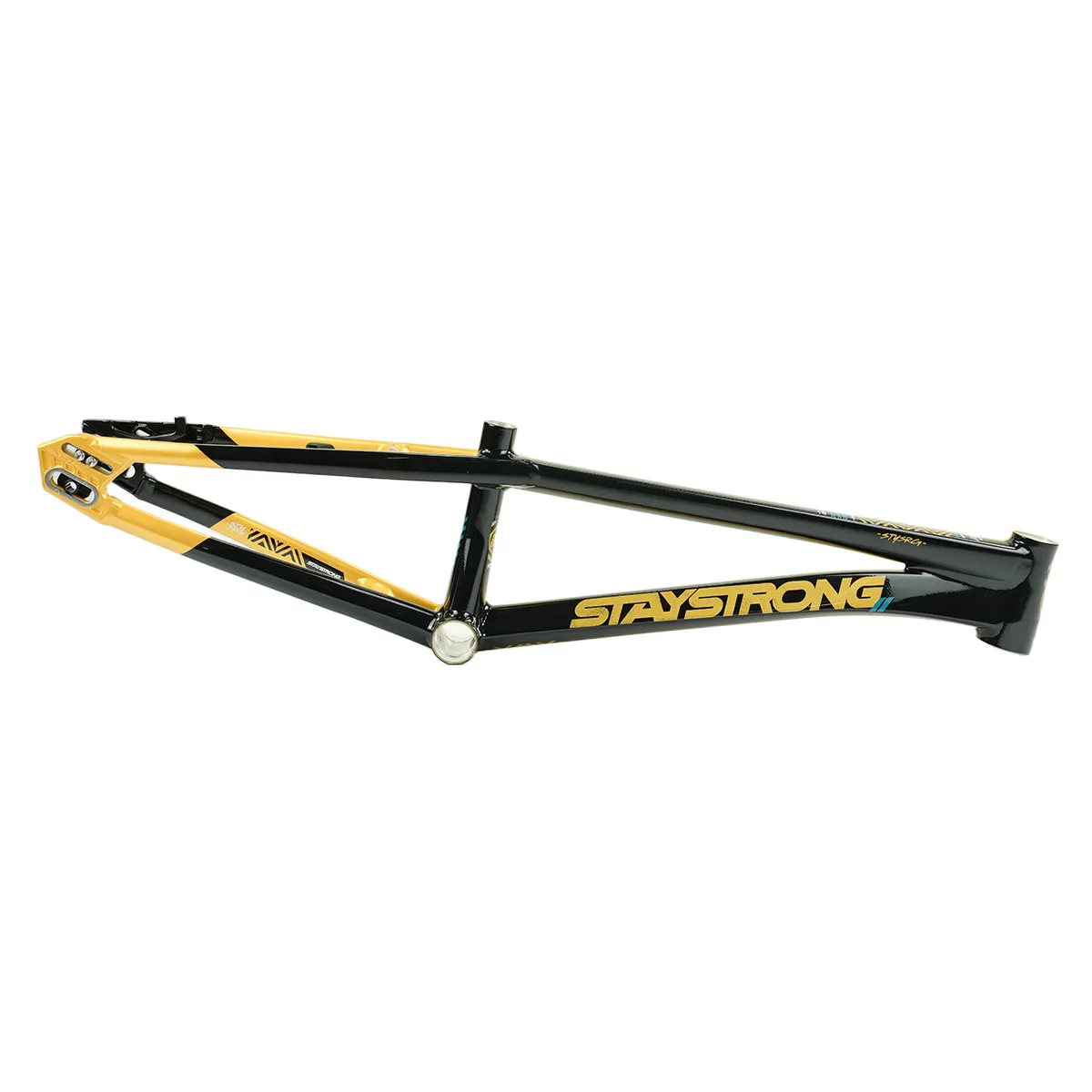 Stay Strong V5.1 BMX Race Frame Black/Gold