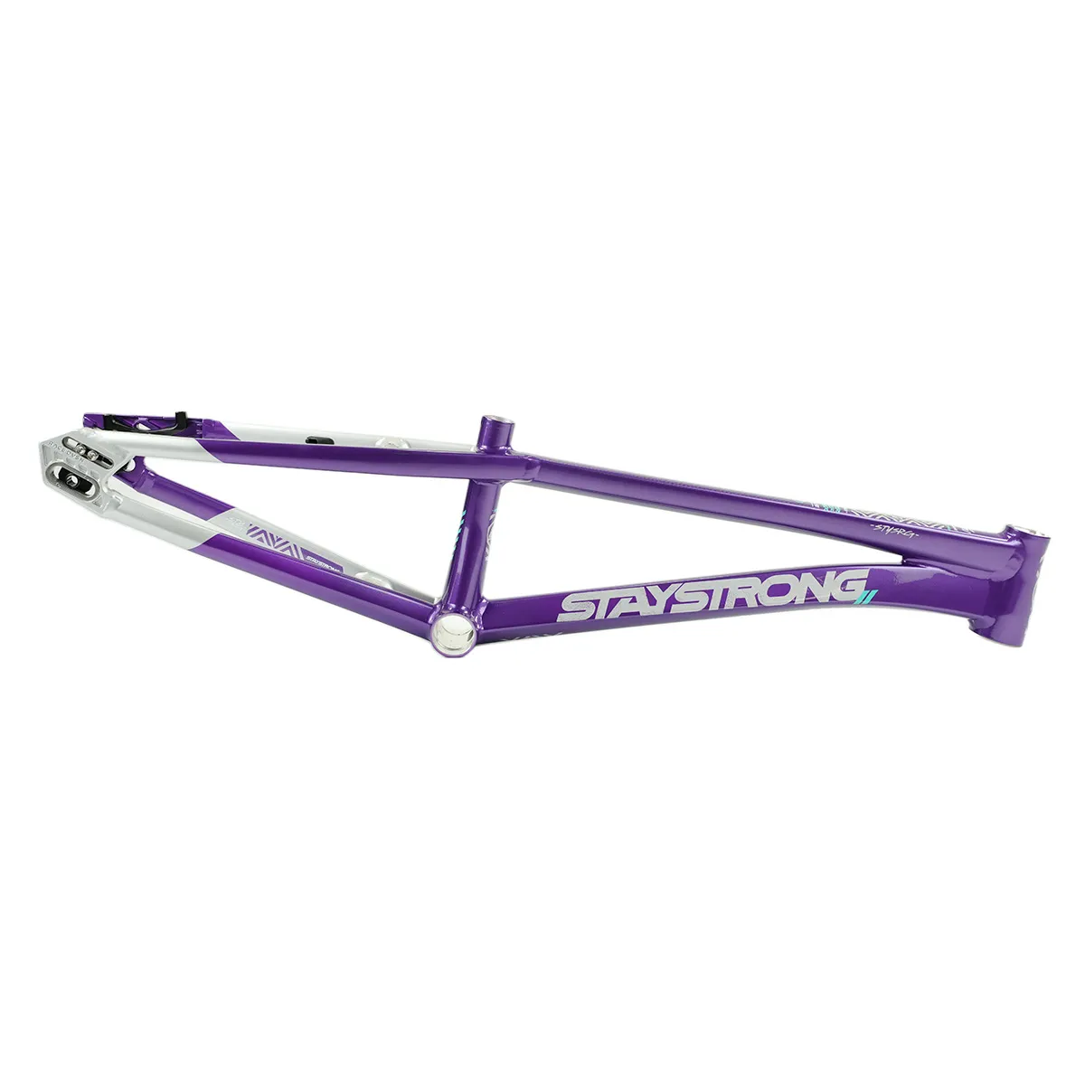 Stay Strong V5.1 BMX Race Frame Purple/Silver