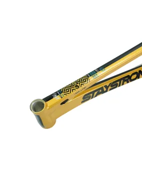 Stay Strong V5.1 BMX Race Frame Black/Gold