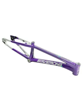 Stay Strong V5.1 BMX Race Frame Purple/Silver