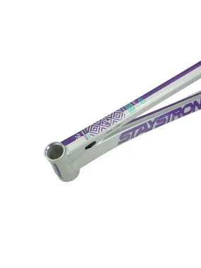 Stay Strong V5.1 BMX Race Frame Purple/Silver