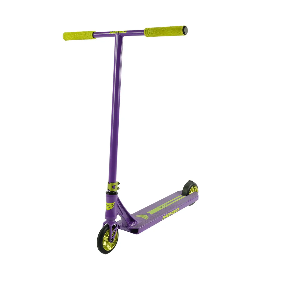 Meybo Rascal Stunt Scooter 120mm Purple/Neon Yellow