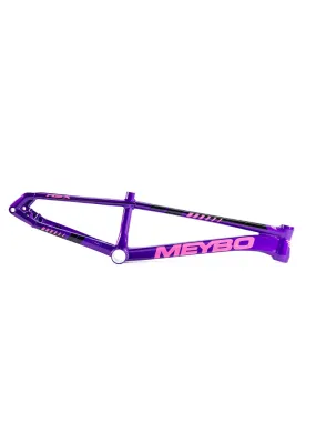 Meybo HSX Alloy 2026 Bmx Race Frame Purple/Pink/Black