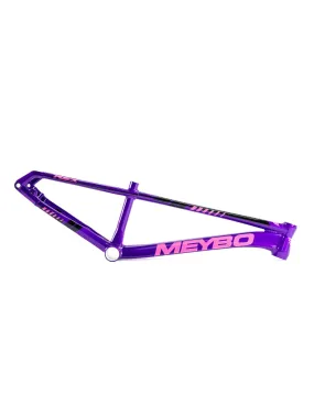 Meybo HSX Alloy 2026 Bmx Race Frame Purple/Pink/Black