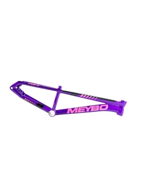 Meybo HSX Alloy 2026 Bmx Race Frame Purple/Pink/Black