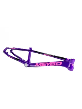 Meybo HSX Alloy 2026 Bmx Race Frame Purple/Pink/Black
