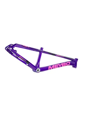 Meybo HSX Alloy 2026 Bmx Race Frame Purple/Pink/Black