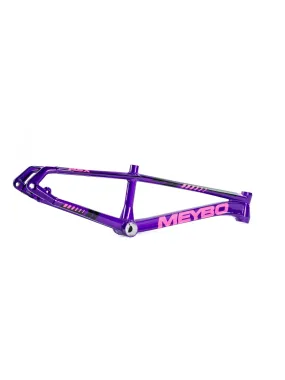 Meybo HSX Alloy 2026 Bmx Race Frame Purple/Pink/Black