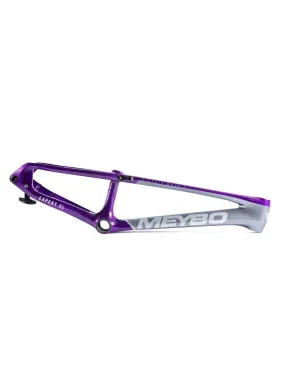 Meybo 2026 HSX Carbon Bmx Race Frame Matte Grey/Grey/Purple