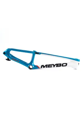 Meybo 2026 HSX Carbon Bmx Race Frame Matte White/Orange/Teal