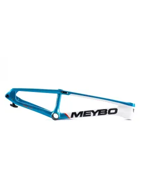 Meybo 2026 HSX Carbon Bmx Race Frame Matte White/Orange/Teal