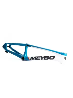 Meybo 2026 HSX Carbon Bmx Race Frame Matte White/Orange/Teal