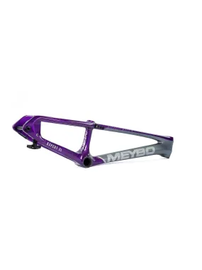 Meybo 2026 HSX Carbon Bmx Race Frame Matte Grey/Grey/Purple
