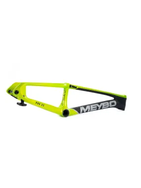 Meybo 2026 HSX Carbon Bmx Race Frame Matte Black/Black/Green