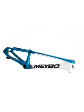 Meybo 2026 HSX Carbon Bmx Race Frame Matte White/Orange/Teal