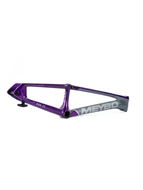 Meybo 2026 HSX Carbon Bmx Race Frame Matte Grey/Grey/Purple