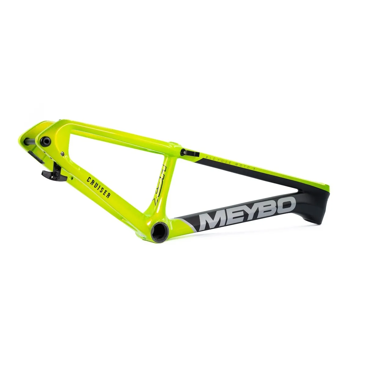 Meybo 2026 HSX Carbon Bmx Race Frame Matte Black/Black/Green