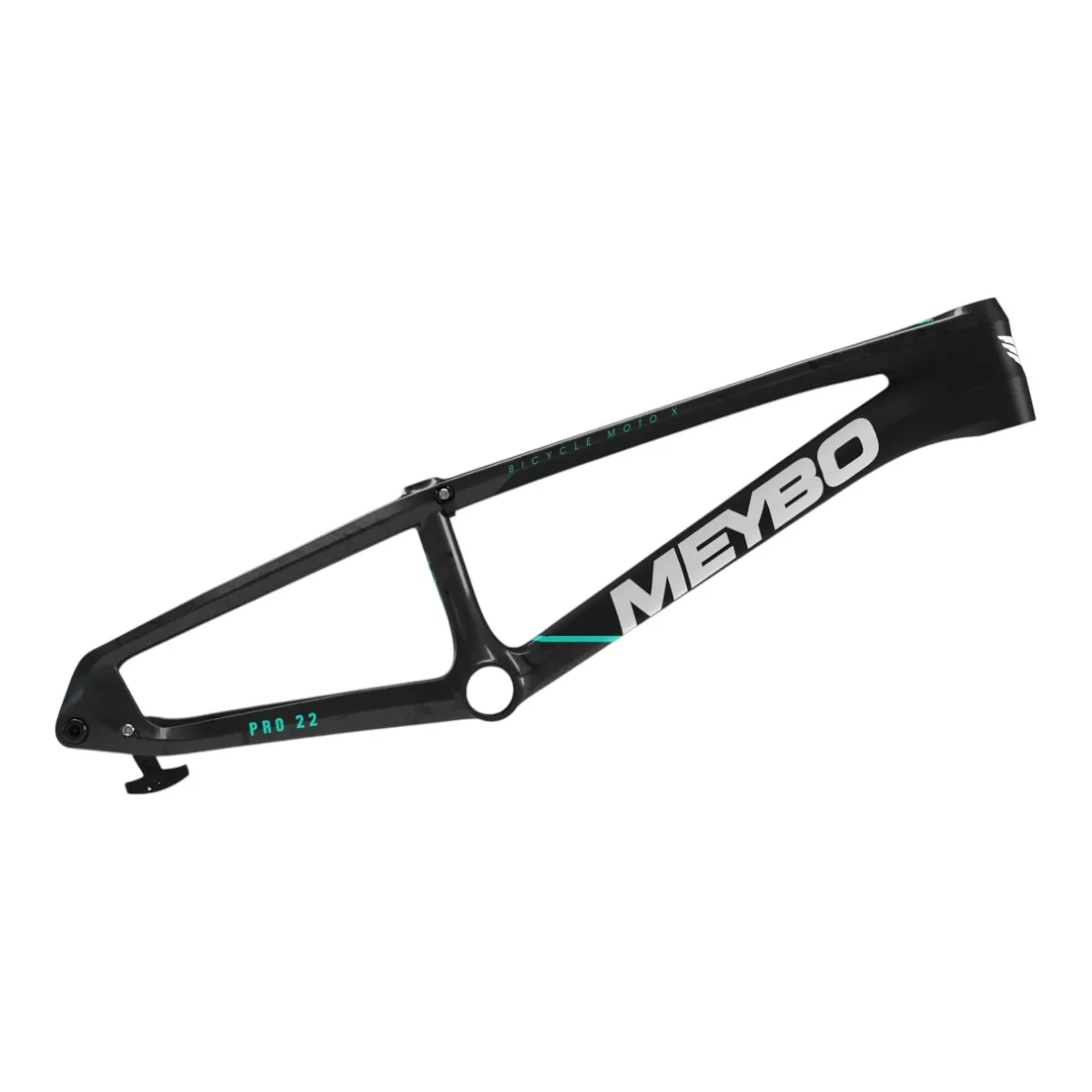Meybo 2026.5 HSX Carbon Bmx Race Frame Black/Teal/Grey