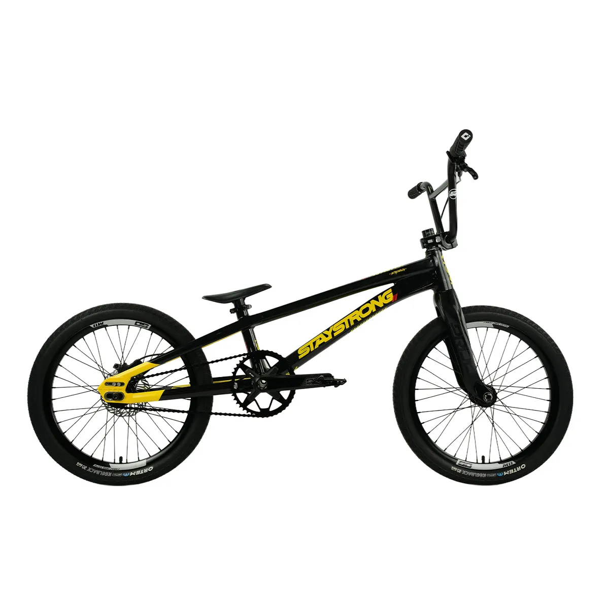 Stay Strong V5.1 BMX Race Frame Black/Yellow
