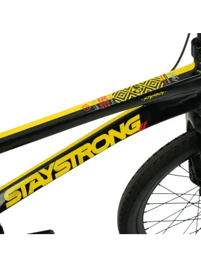 Stay Strong V5.1 BMX Race Frame Black/Yellow