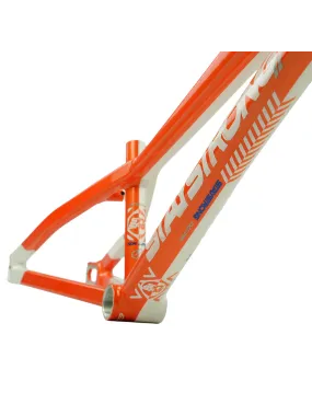 Stay Strong V5.1 BMX Race Frame White/Orange